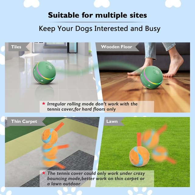 Thumbnail 4 de OULUXYLS Dog Balls 600 mAh rechargeable toy