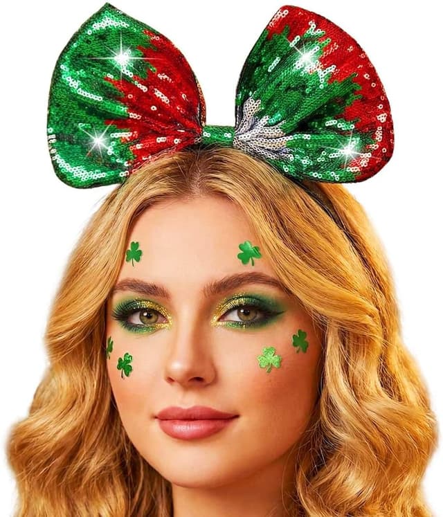 Imagen de Zoestar St. Patrik's Day fascia capelli verde 🎉 en OfertitasTOP