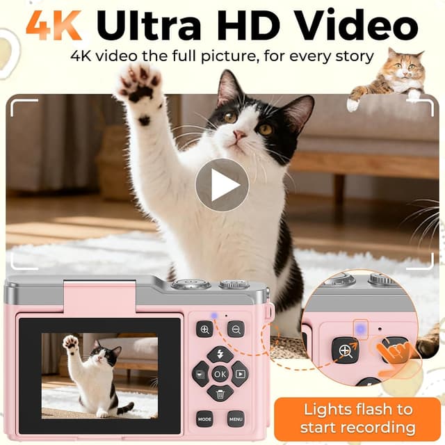 Thumbnail 3 de MaxMango 64MP Autofocus Vlogging Camera