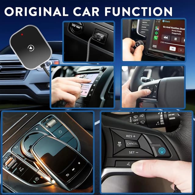 Detalle de TEMZICK Wireless CarPlay Adapter for CarPlay