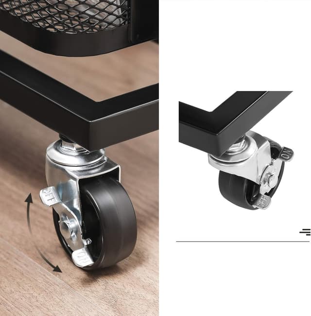 Thumbnail 6 de SONGMICS Carro de 4 Niveles para Espacios Pequeños 🛒