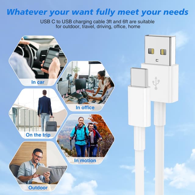 Thumbnail 5 de Jeenek USB auf USB C Kabel 1 m