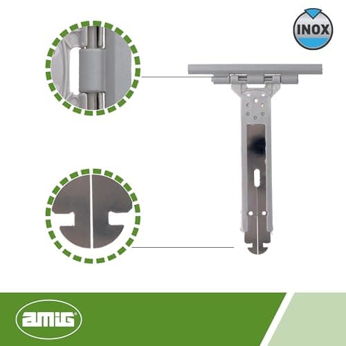 Thumbnail 3 de Amig Sangle pour volet roulant, acier inoxydable, 150 mm 📐