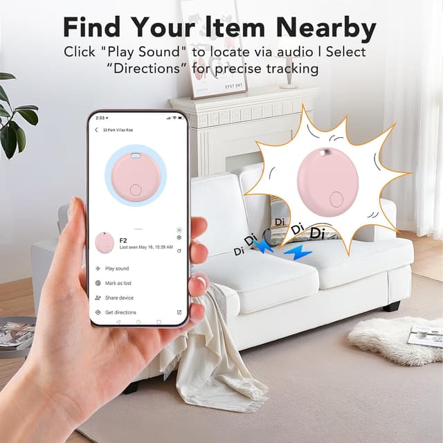 Thumbnail 4 de Air Tracker Tag for Android 2 Pack Bluetooth Tracker