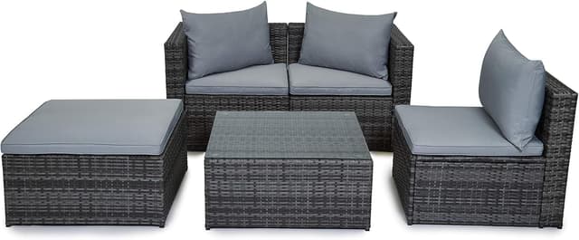 Detalle de EVRE rattan garden furniture set
