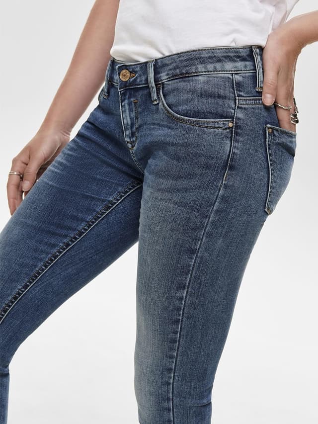 Detalle 2 de ONLY Jean Skinny ONLPOWER à taille moyenne, coupe skinny