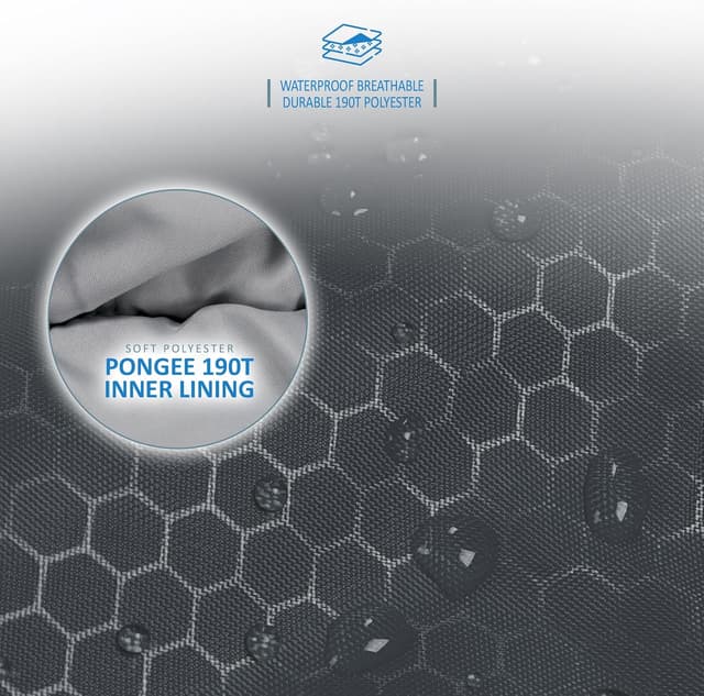 Detalle de SAIL XL Extra Wide Big & Tall Sleeping Bag (3–4 Season, Waterproof) – Lightweight 1.6kg–2.7kg