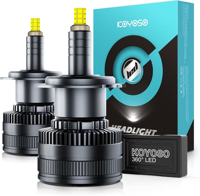 Detalle de KOYOSO H7 LED 160W 30000LM lampadine auto 6500K