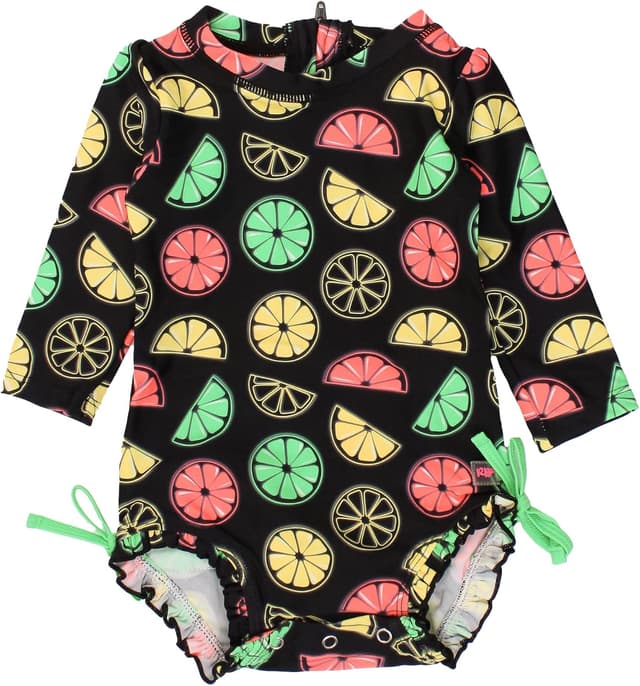 Thumbnail 5 de RuffleButts Floral Baby One-Piece UPF 50+