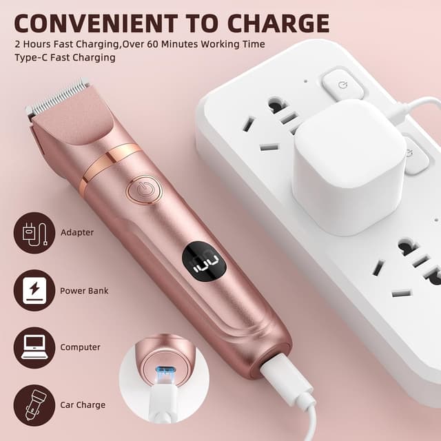 Detalle de Bilitase Lady Shaver 3 in 1 5V Wet & Dry