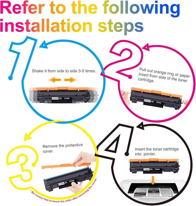 Thumbnail 6 de Uniwork 44A CF244A Toner Schwarz, 2er-Pack