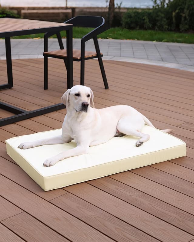 Thumbnail 6 de Favodormir Waterproof Dog Bed for Crate with 7cm Orthopedic Foam Mattress (88x55x7cm) – Beige