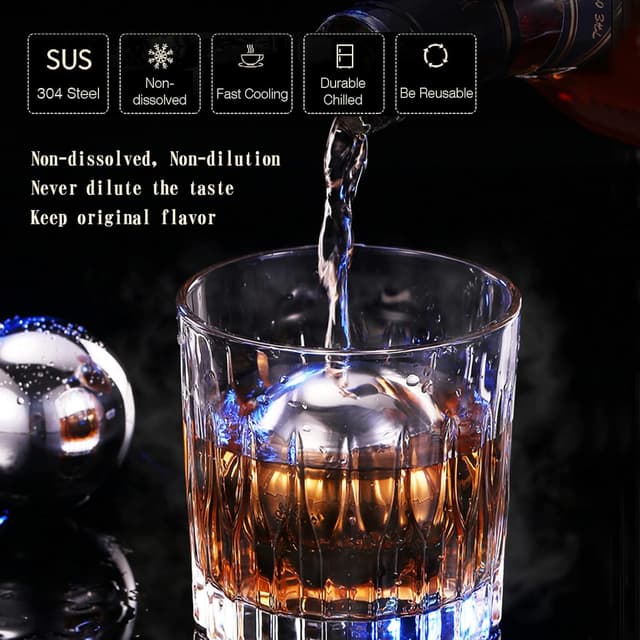 Thumbnail 2 de Cubetti Ghiaccio Acciaio Inox 55mm