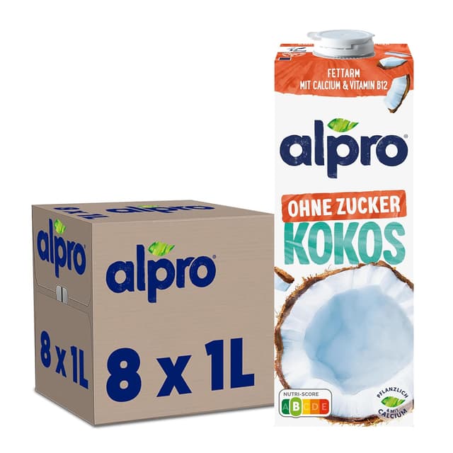 Imagen de Alpro Kokosnussdrink 8 x 1 L 🥥 en OfertitasTOP