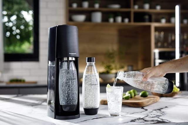 Detalle de sodastream Gasatore Terra 60 L nero 🥤