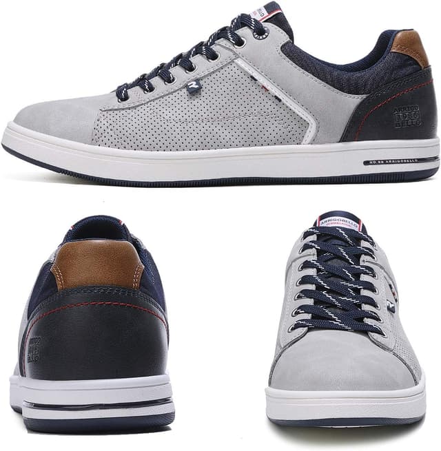 Detalle 2 de ARRIGO BELLO Sneaker Herren Business-Freizeitschuhe – leichte Trainer für Walking & Sport (Größe 41–46)