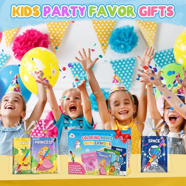 Thumbnail 4 de ZMLM Party Bag Fillers 16-pack colouring set