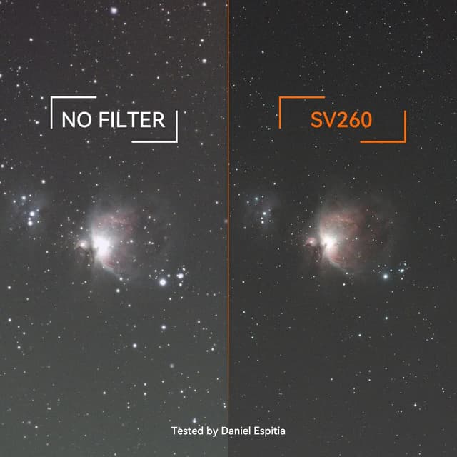 Detalle 1 de SVBONY SV260 multi bandpass filter 2 inch