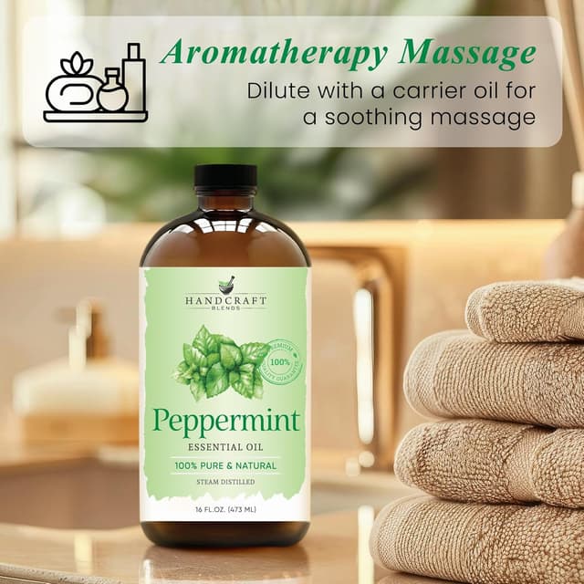 Thumbnail 4 de Handcraft Blends Peppermint Oil 16 Fl Oz