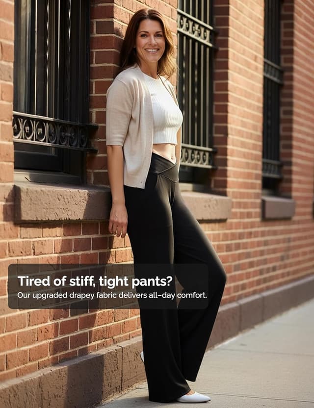 Thumbnail 3 de Yogaration Pantalones Yoga Mujer Pierna Ancha Cintura Alta