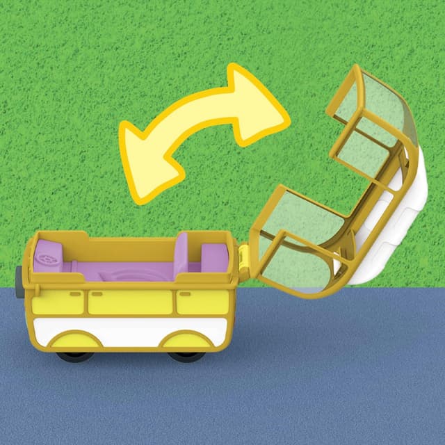 Thumbnail 4 de Peppa Pig – Coffret Petits véhicules : 3 véhicules et 5 figurines articulées