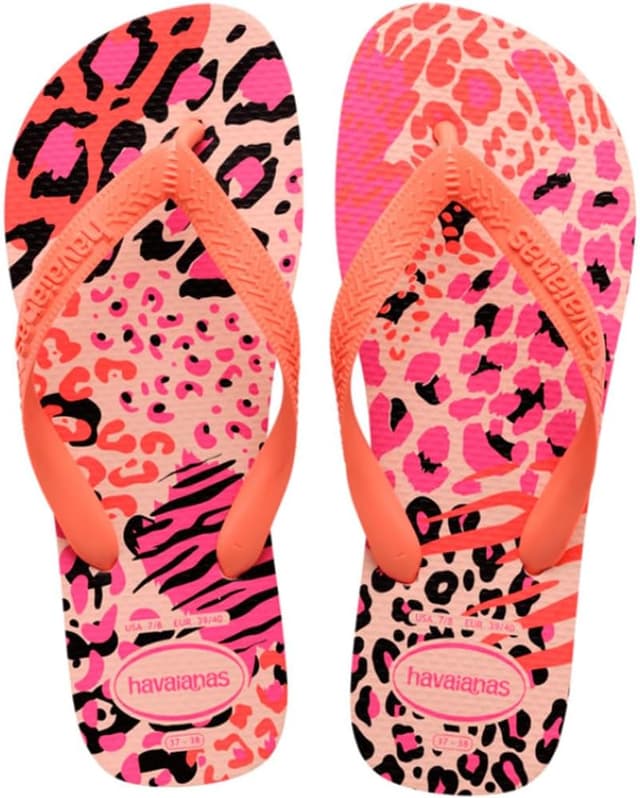 Detalle de Havaianas Top Animals (Mini Me) Tongs enfant TonguesMixte – rose ballet