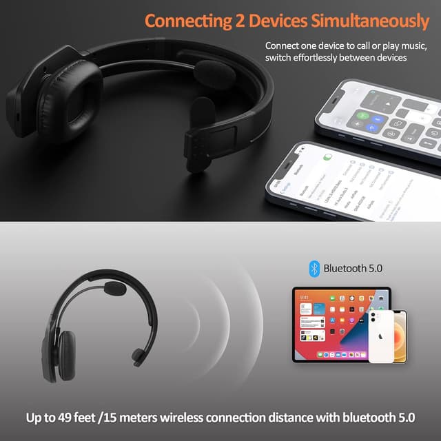 Detalle de LEVN Bluetooth Headset 60h