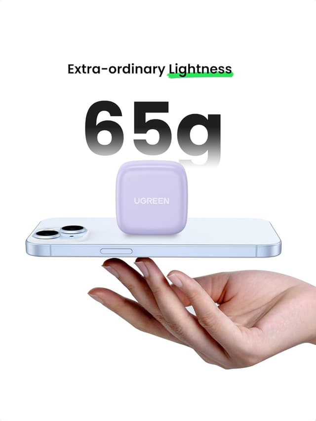 Detalle de UGREEN 20W USB-C Plug PD fast charger adapter (Type-C wall plug)