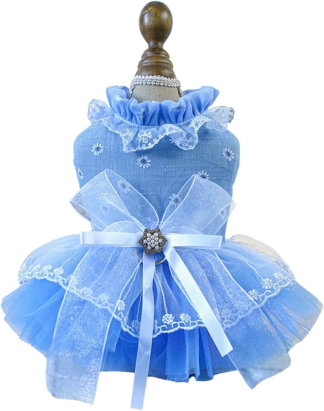 Thumbnail 6 de BT Bear Small Dog Dress XS tutu skirt for wedding