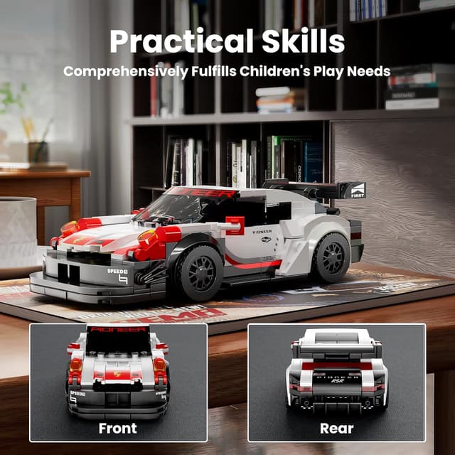 Thumbnail 4 de Mould King 27010 Speed Champion Rennwagen 349 Teile