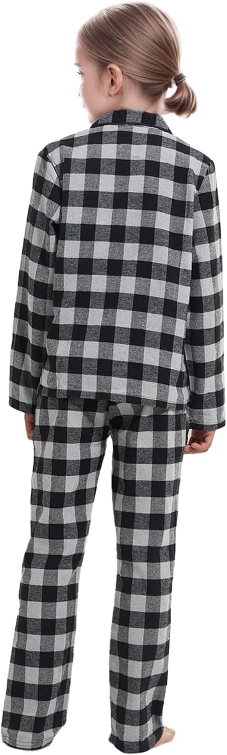 Thumbnail 2 de LNFINTDO Flannel Kids Pyjamas Set 7-13 Years