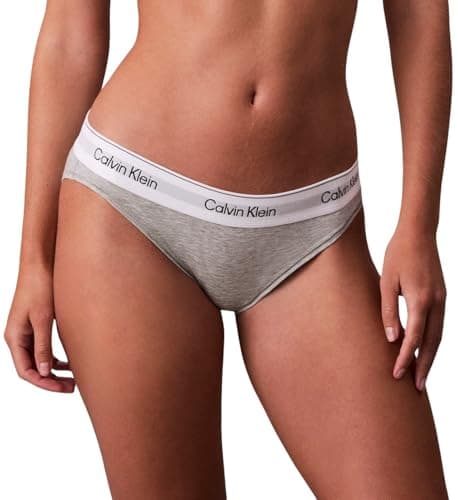 Imagen de Calvin Klein Braguitas Bikini mujer L, Grey Heather 🩲 en OfertitasTOP