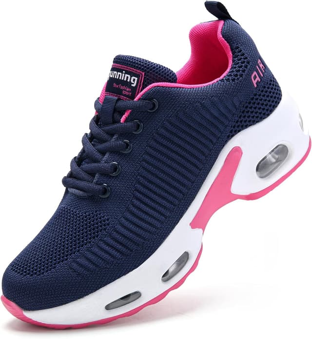 Thumbnail 6 de Womens Trainers Arch Support Comfort Mesh Running Shoes with Memory Foam Insole