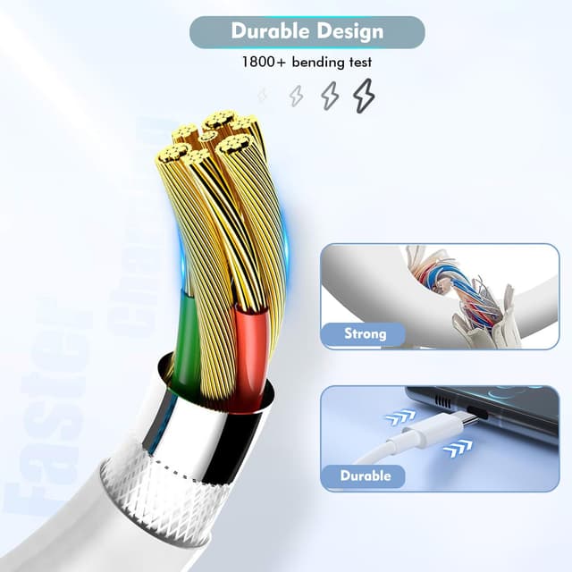 Thumbnail 4 de Long Magnetic Wireless iPhone Charger 10FT