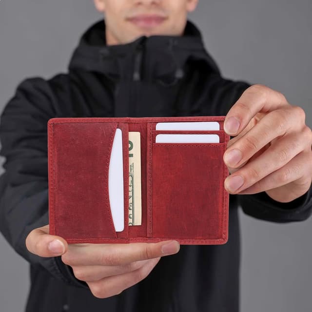 Detalle de FOXHACKLE RFID leather card wallet 4 x 0.2