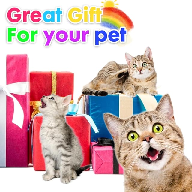 Detalle de Pinkgarden Thick Natural Sisal Cat Scratching Post Refill Poles (2 Pack) – 15.7" length, 4.5" thick