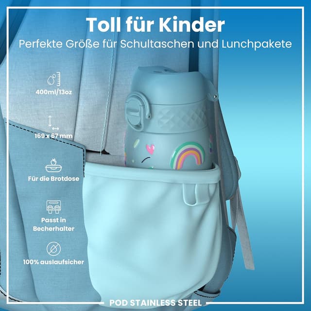 Thumbnail 1 de ion8 Kinder Trinkflasche 400ml 🥤