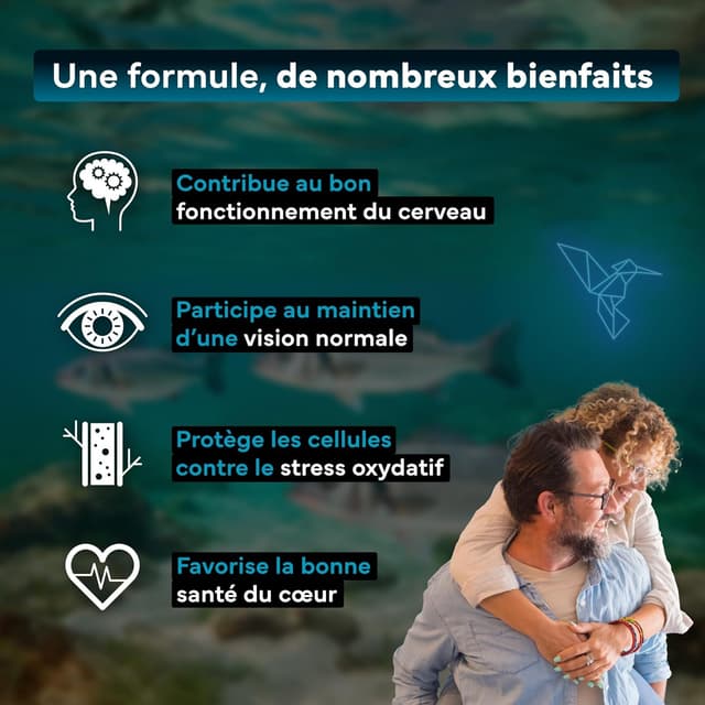 Thumbnail 2 de Omegatex Omega 3 2000 mg Huile Poissons Sauvages