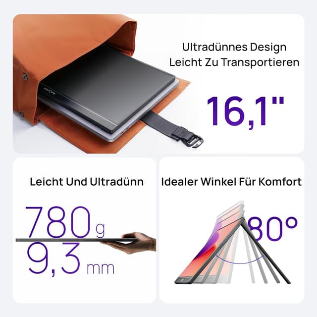 Detalle 2 de ARZOPA Z1C tragbarer Monitor 16,1"