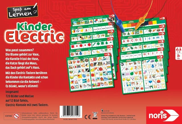 Detalle 2 de Kinder Electric Zuordnungsspiel ab 4