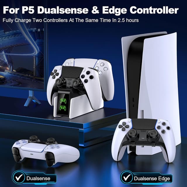 Thumbnail 2 de PS5 DualSense Controller Charger — Fast Dock