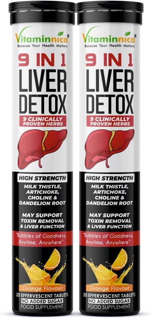 Detalle de Vitaminnica Liver Detox 9-in-1 Advanced Liver Support