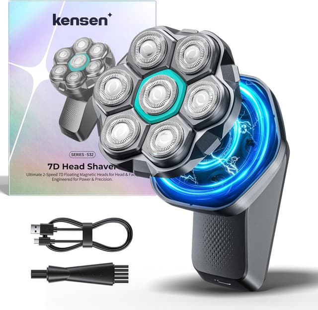 Detalle de Glatzenrasierer Herren 7D, 7.000? Köpfe