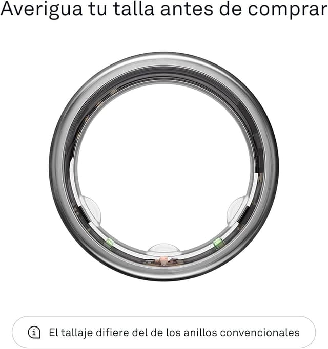 Thumbnail 1 de Oura Ring Gen3 Horizon — Anillo talla 11, 7 días ⌚