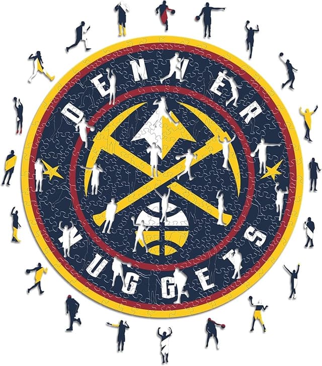 Detalle de Iconic Puzzles Denver Nuggets puzzle 270 piezas