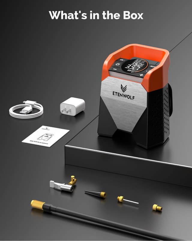 Thumbnail 5 de ETENWOLF Zephyr S5 160 PSI Tire Inflator