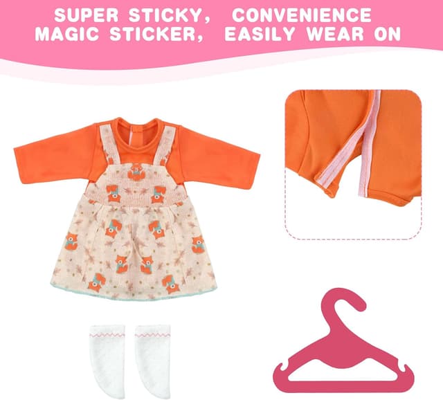 Thumbnail 3 de Aolso Vestiti per Bambole 35-45 cm