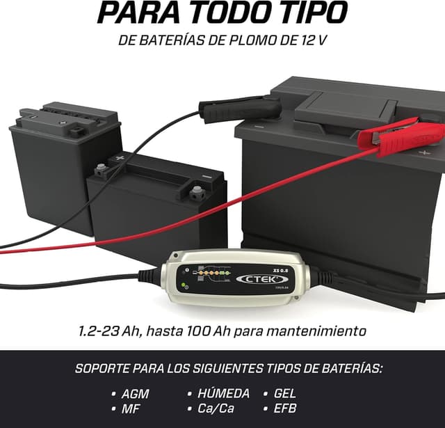 Thumbnail 3 de CTEK XS 0.8 Cargador batería 12V 0.8A