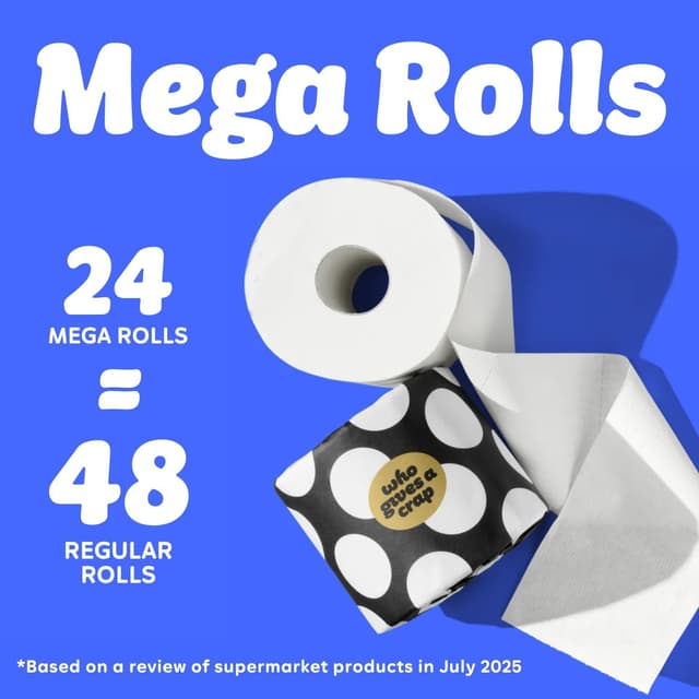 Thumbnail 2 de Who Gives A Crap Bamboo Toilet Roll