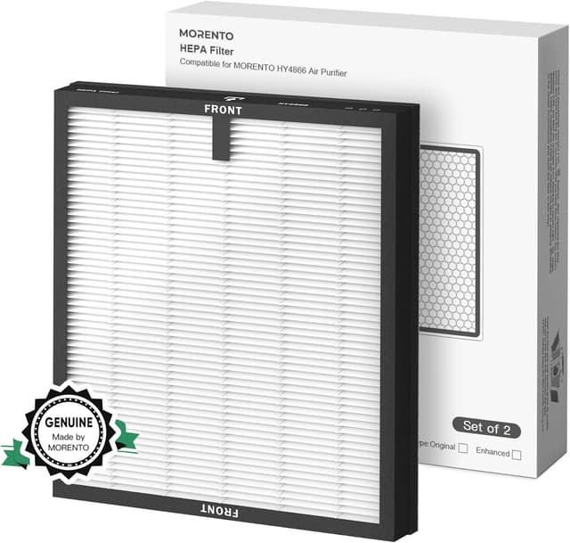 Detalle de Morento HY4866 HEPA replacement filter 2 pack